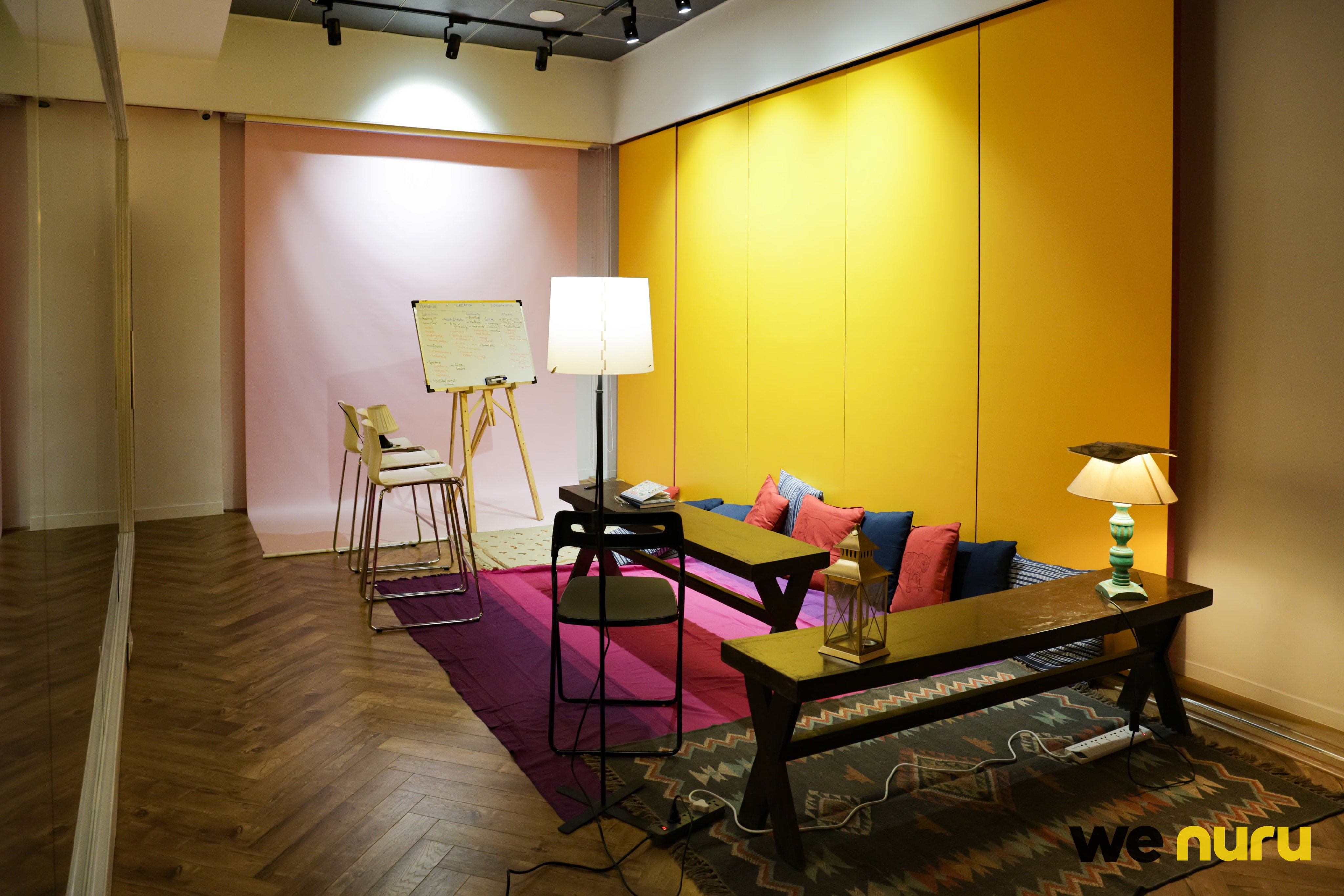 Multipurpose Shoot Studio for Rent in Prabhadevi, Mumbai — Backdrops & Green Screen — podcast studio in Mumbai West