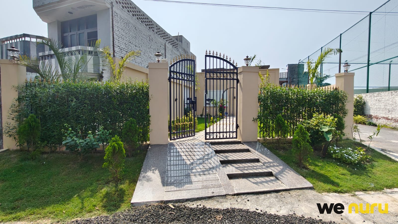 Landscaped Garden & Lawn for Shoots in Amritsar — Rose Arch & Greenery — creator spaces in Amritsar