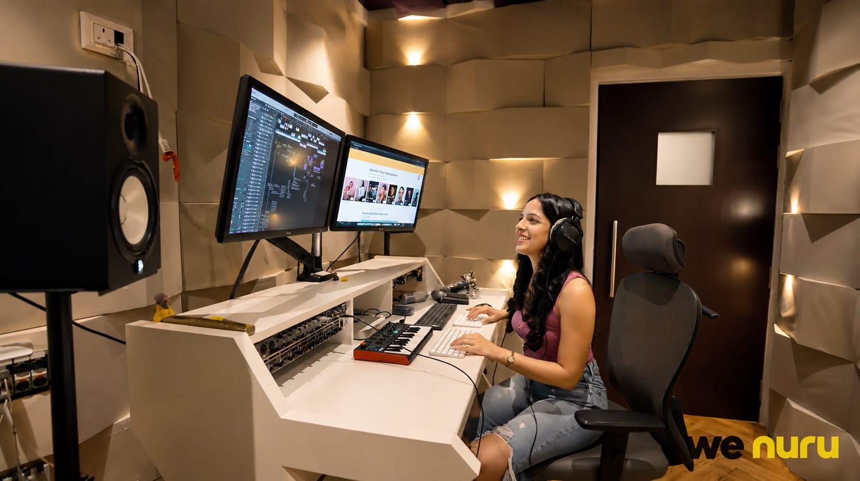 Soundproof Audio Recording Studio for Rent in Prabhadevi, Mumbai — music studio in Mumbai