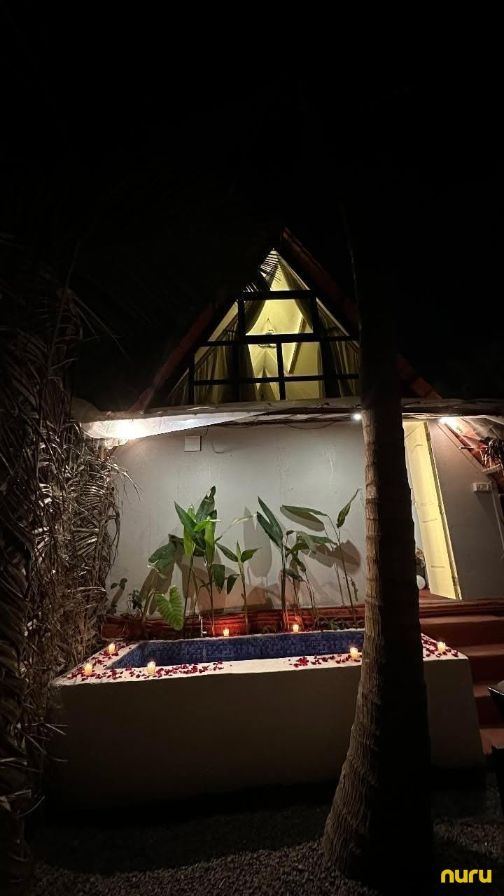 A-Frame Cabin with Private Plunge Pool for Shoots – Alibag, Maharashtra — farmhouse in Raigad