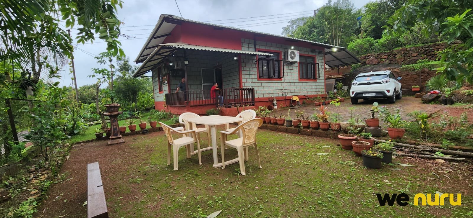 Nature Retreat Villa Surrounded by Mango, Cashew & Coconut Trees in Shivajinagar, Maharashtra. — villa in Shivajinagar