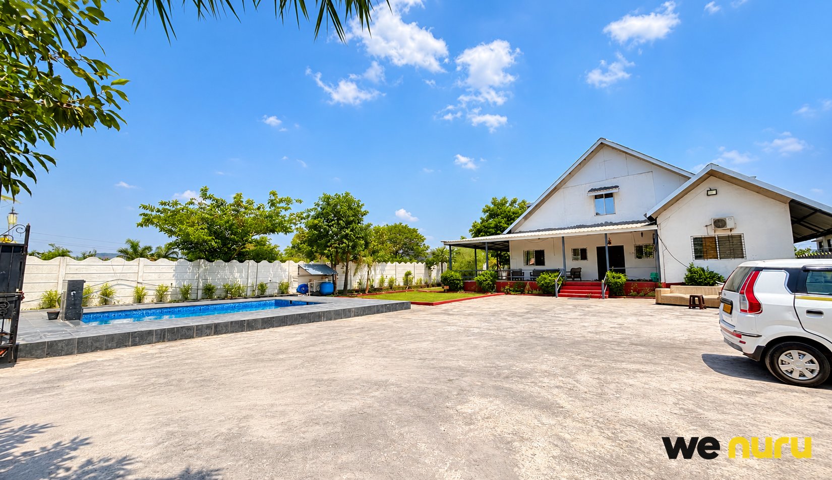 Spacious Farmhouse with Private Swimming Pool & Open Outdoor Space — farmhouse in Lonavala
