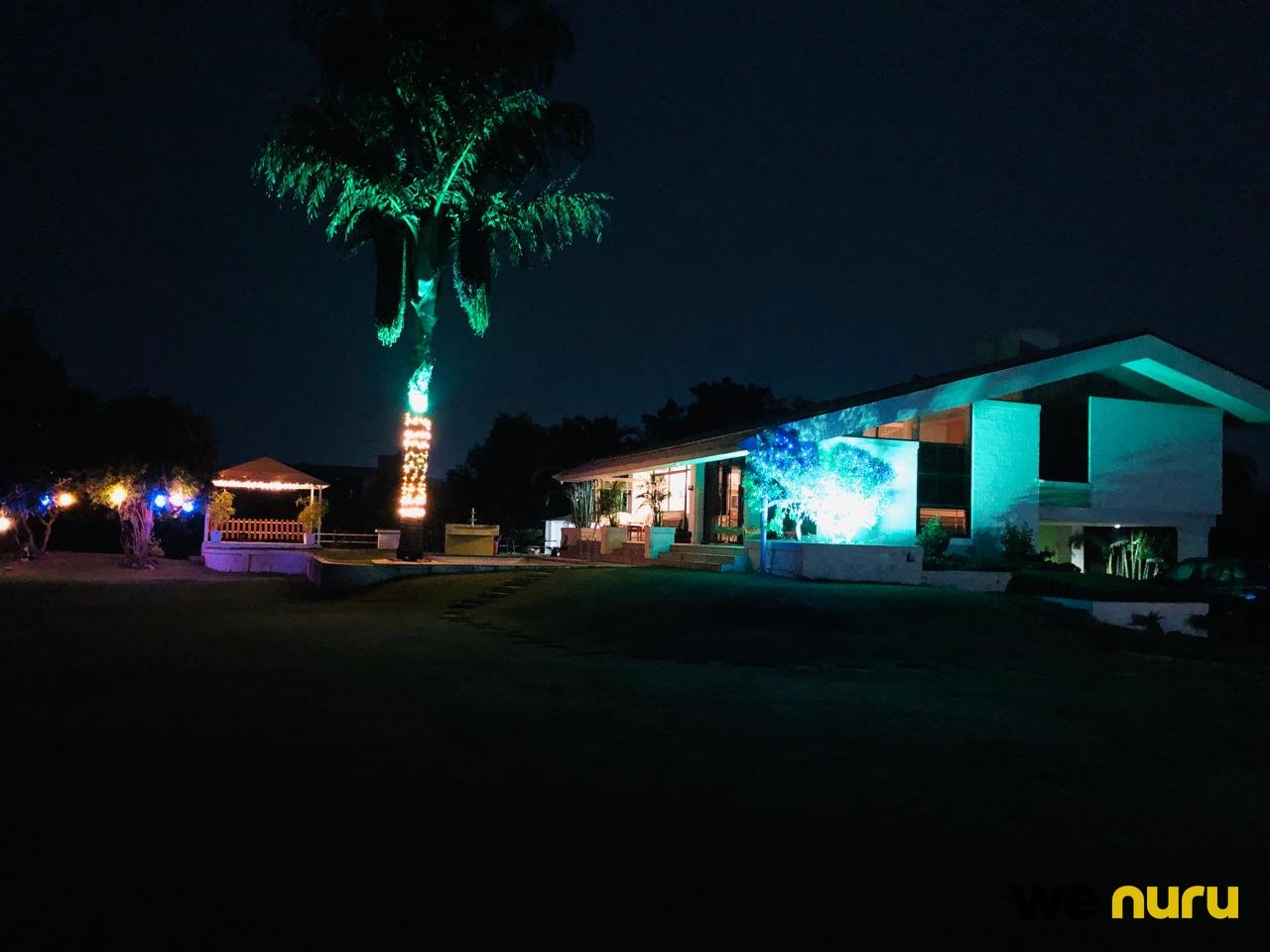Modern Villa with Swimming Pool, Landscaped Lawn & Stylish Interiors for Photoshoots in Indore — farmhouse in Indore