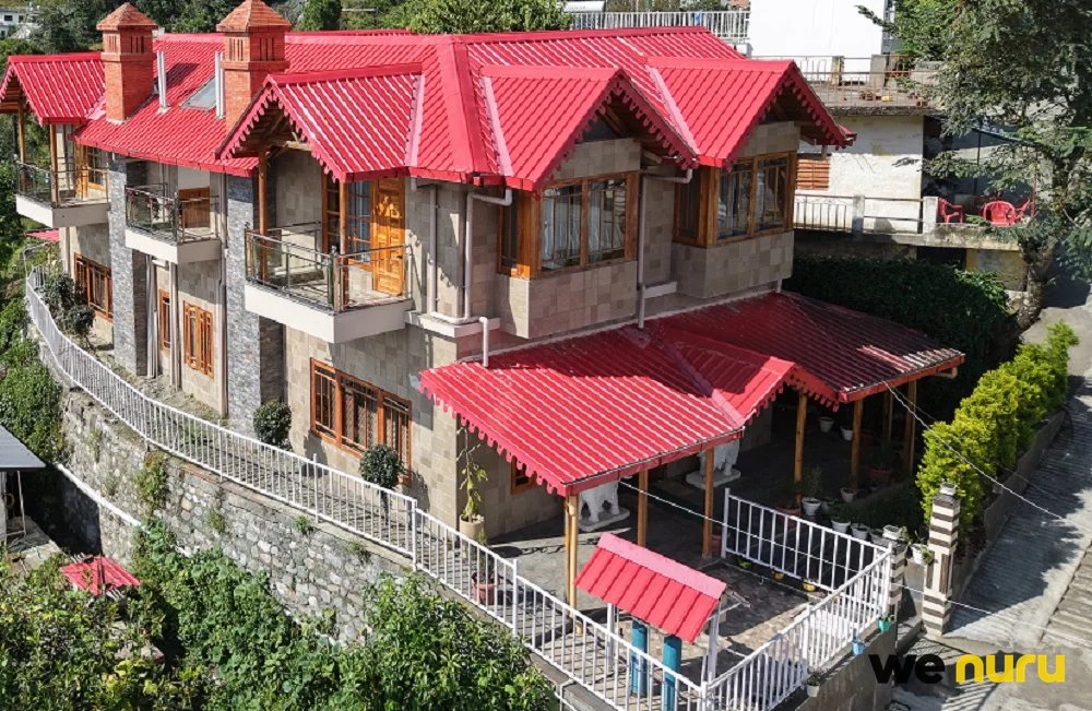 Scenic Mountain View Resort with Swimming Pool & Luxury Villas for Shoots in Nainital — hotel & resort in Bhimtal